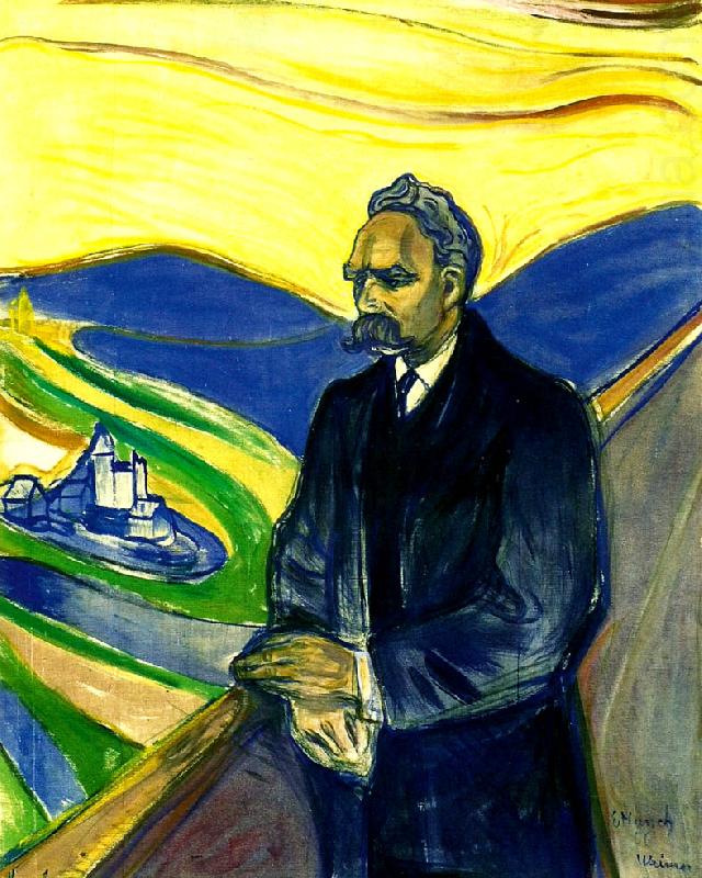 friedrich nietzsche, Edvard Munch